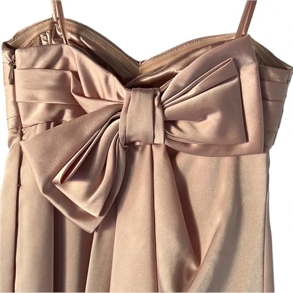 🆕 BCBG Strapless Bow in the Back Cocktail Dress💗 - Picture 9 of 12